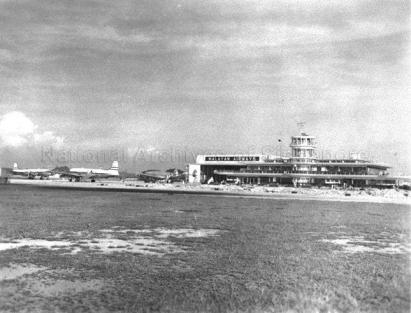 malayan airway hangar at kallang 1950a
